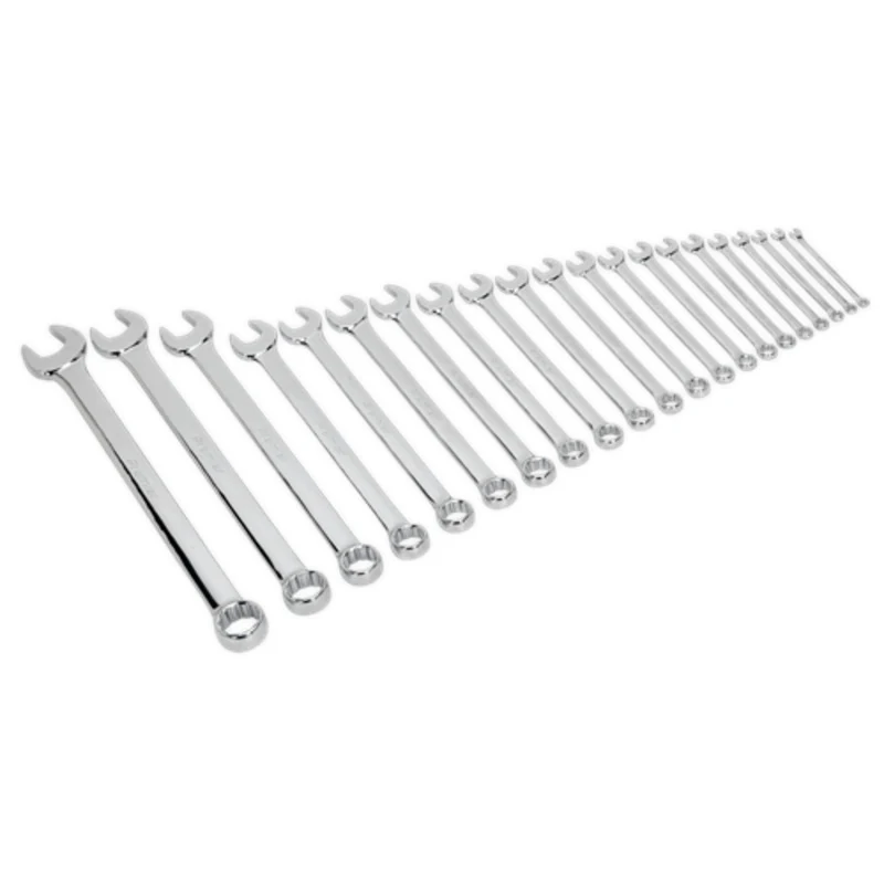 Sealey Premier Combination Spanner Set 21pc Jumbo Metric